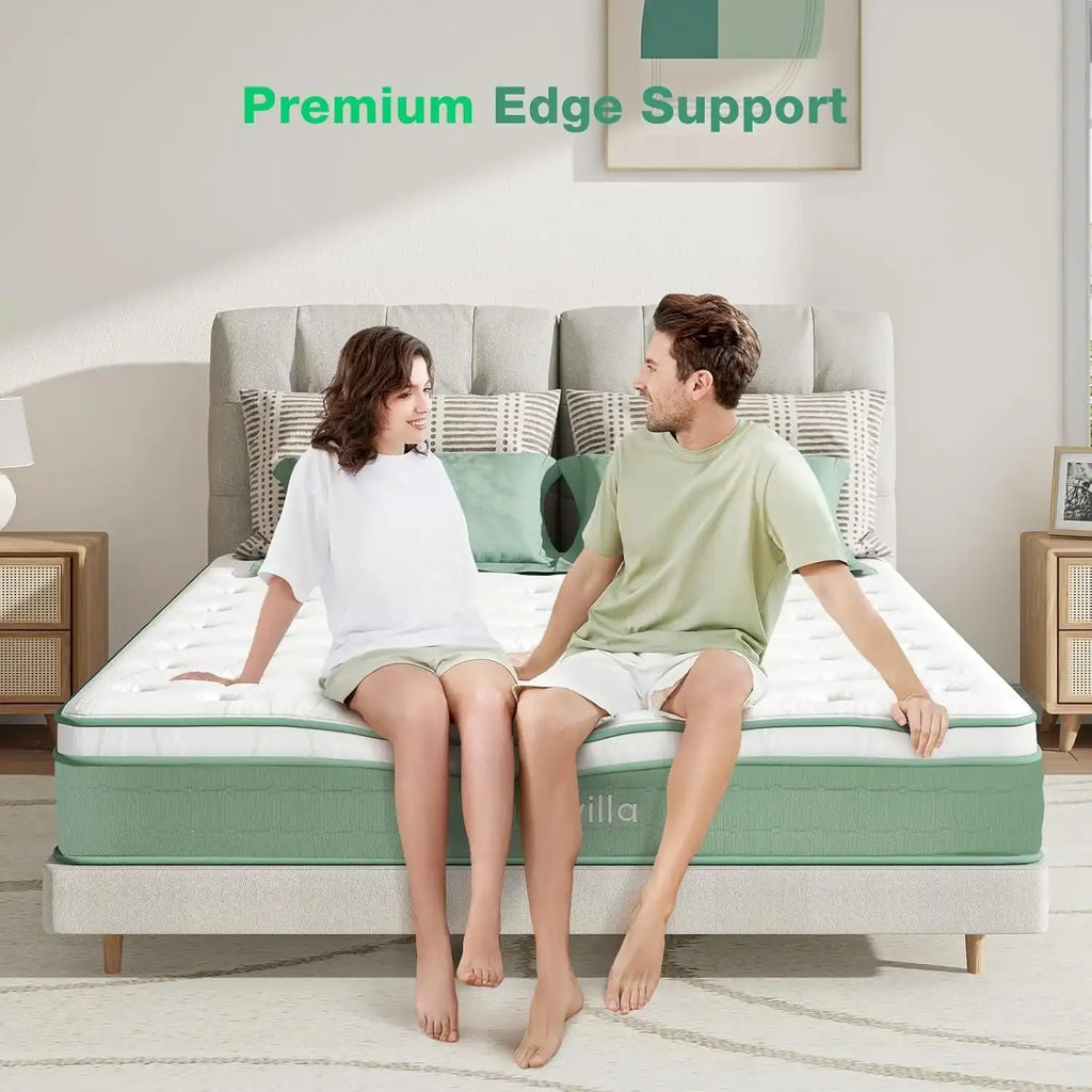 Twin Memory Foam Mattress Therapeutic Ergonomic Design - LuxeHome Furniture
