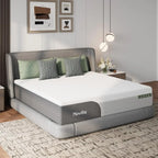 Twin Gel Memory Foam Mattress TwelveInch CertipurUS - LuxeHome Furniture -