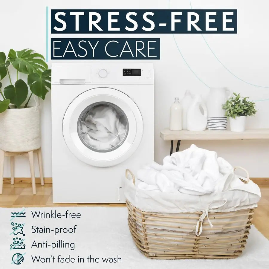 Hotel Luxury Platinum Collection Bed Sheet Set – 1800 Series, Deep Pockets, Wrinkle & Fade Resistant, Hypoallergenic Bedding - LuxeHome Furniture