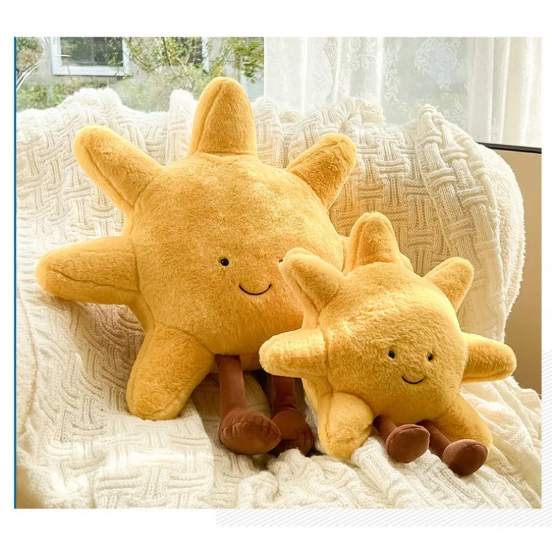 "Moon and Sun Decorative Pillow – Soft Sofa Cushion for Living Room, Children's Room, Tatami, Office Chair, and Floor Seating" - LuxeHome Furniture