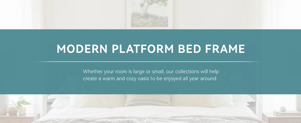 (Full/Queen/King) Upholstered Bed Frame with Adjustable Linen Headboard, Sturdy Wood Slats - LuxeHome Furniture