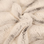 "Plush Faux Rabbit Fur Bubble Blanket – Cozy Fuzzy Throw for Couch, Sofa & Bedroom (2 Sizes)" - LuxeHome Furniture