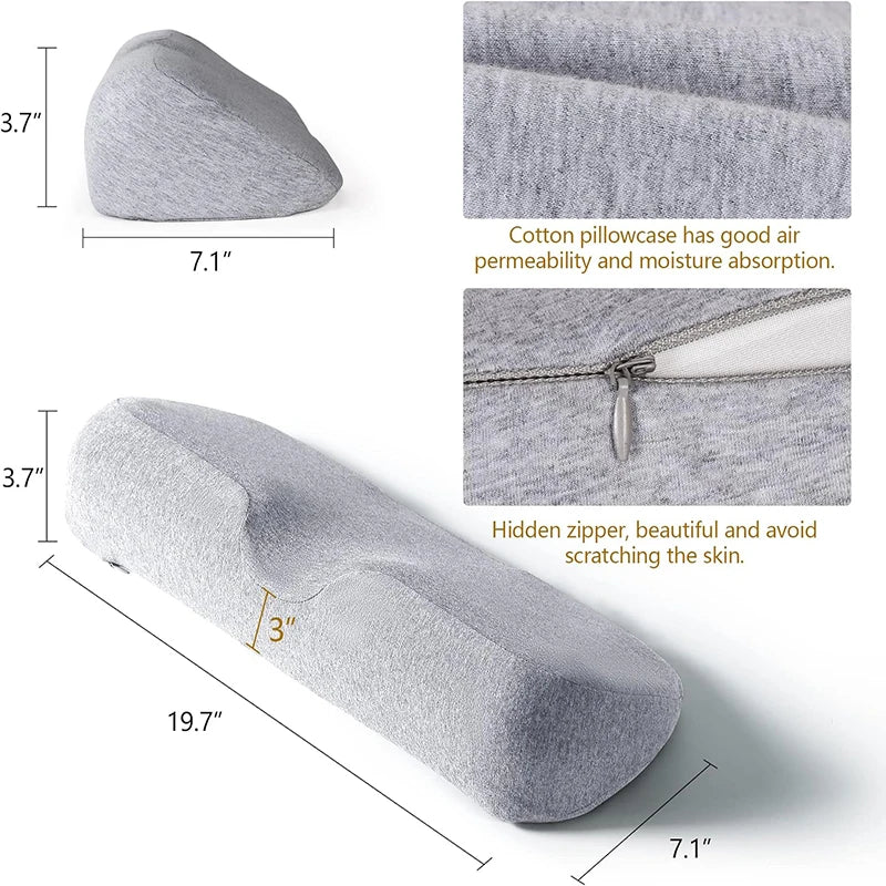 "Cervical Memory Foam Contour Pillow – Ergonomic Orthopedic Bed Pillow for Side Sleepers & Neck Support" - LuxeHome Furniture