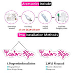 'DON'T QUIT,  – LED Wall Art for Game Rooms, Bedrooms, Gyms, Classrooms, and More" - LuxeHome Furniture