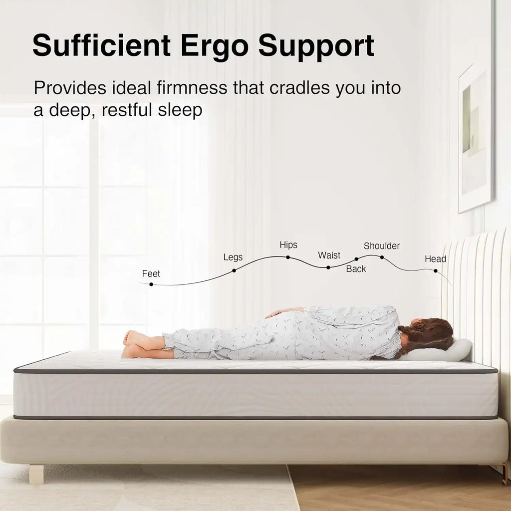 Twin XL Hybrid Mattress Featuring Motion Isolation - LuxeHome Furniture -